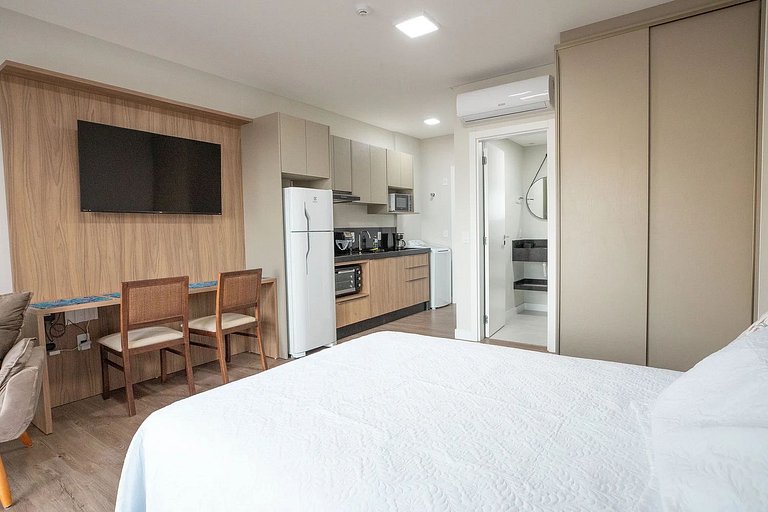 Estúdio com rooftop 360 exclusivo!