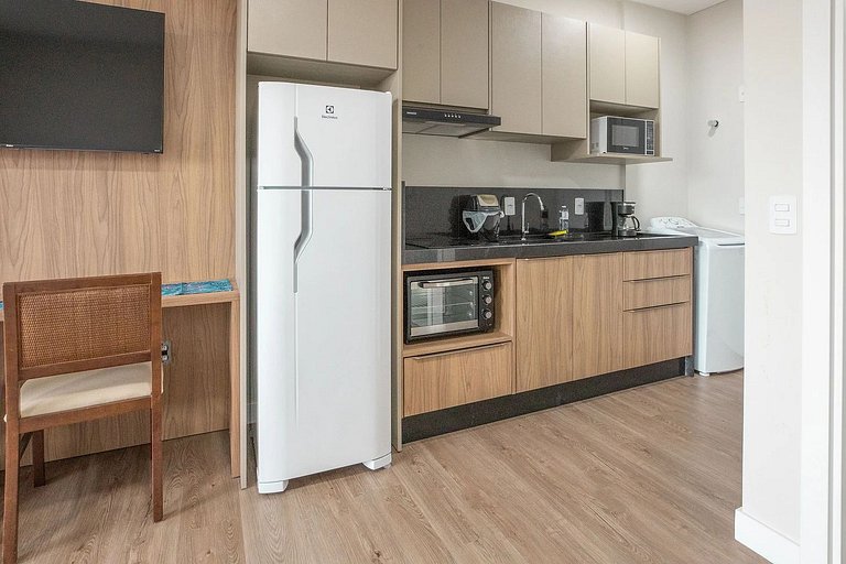 Estúdio com rooftop 360 exclusivo!