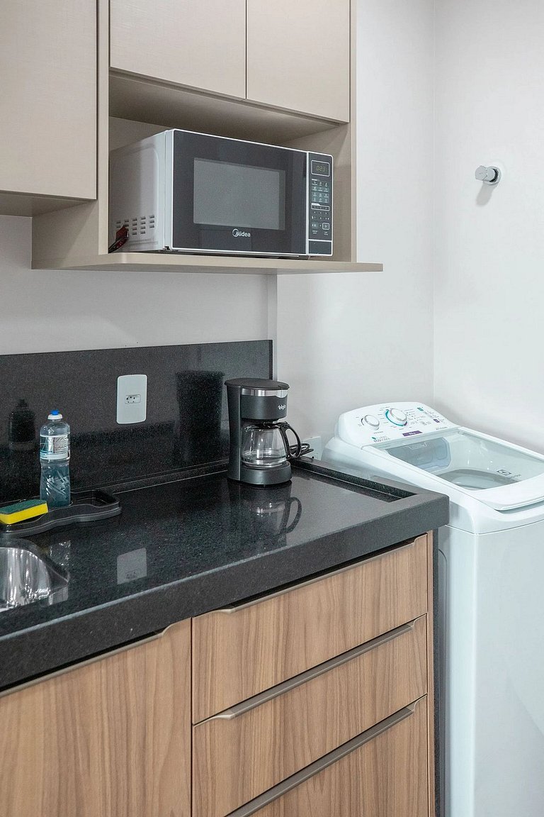 Estúdio com rooftop 360 exclusivo!