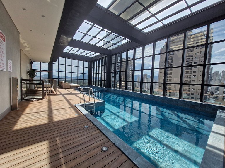 Apartamento com 1 quarto + sofá cama!