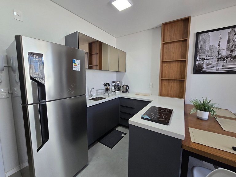 Flat moderno com 1 quarto!