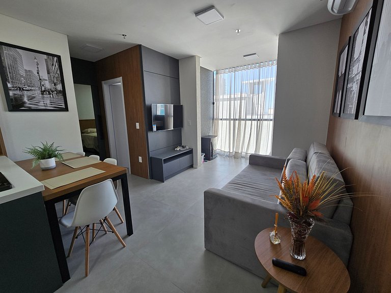 Flat moderno com 1 quarto!