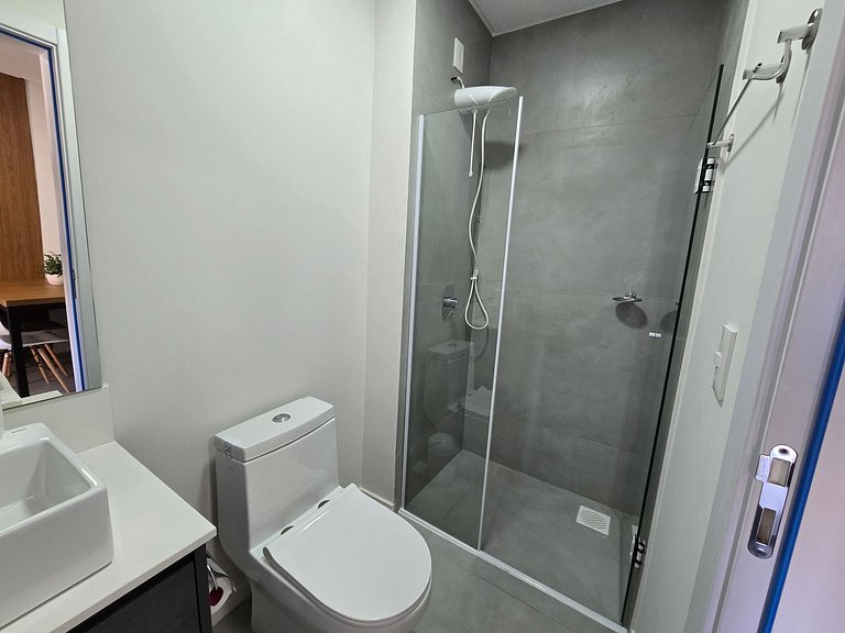 Apartamento com 1 quarto + sofá cama!