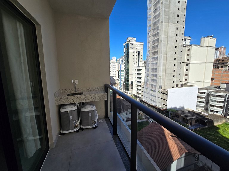 Apartamento com 1 quarto + sofá cama!