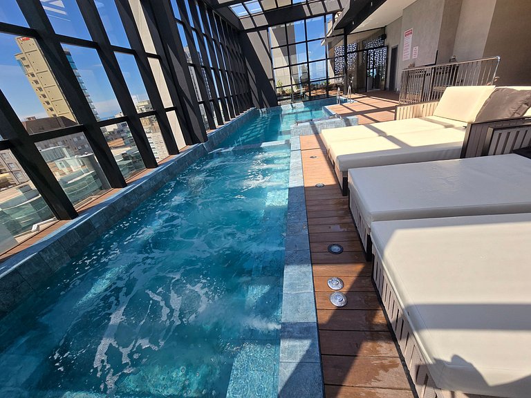 Apartamento com 1 quarto + sofá cama!