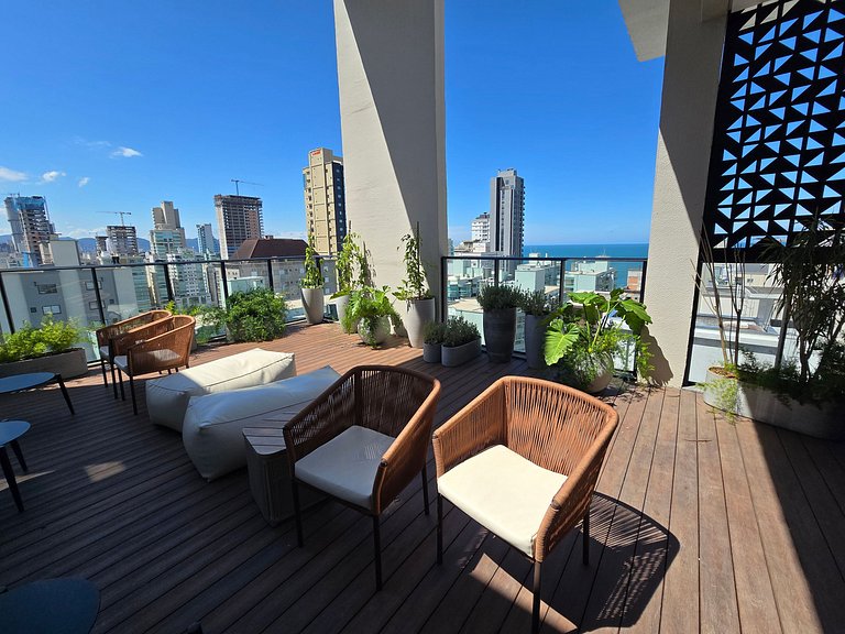 Apartamento com 1 quarto + sofá cama!