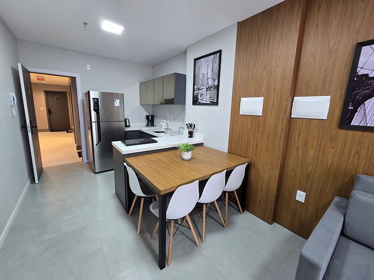 Flat moderno com 1 quarto!