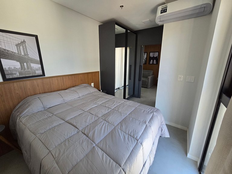 Flat moderno com 1 quarto!