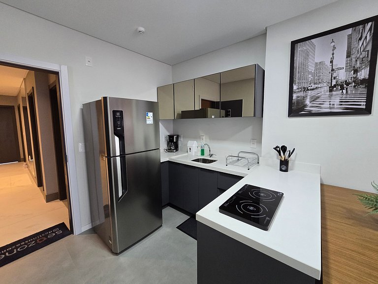 Flat moderno com 1 quarto!