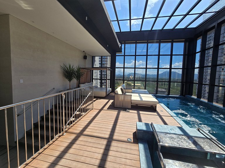 Flat moderno com 1 quarto!