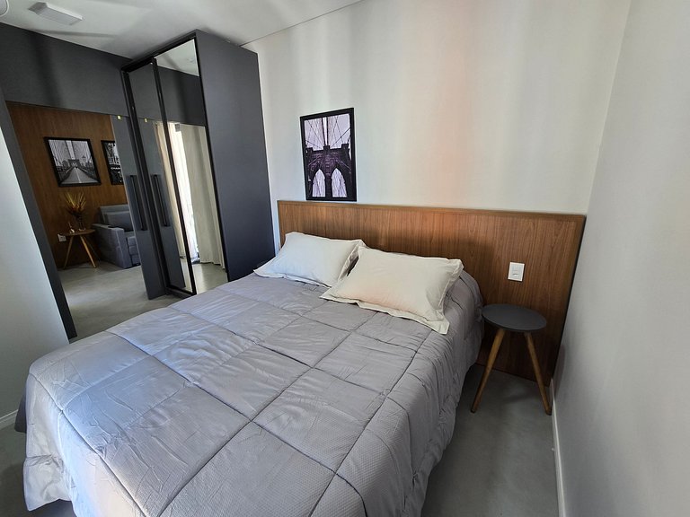 Flat moderno com 1 quarto!