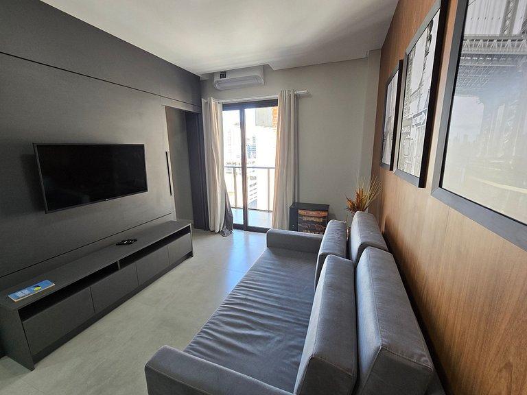 Flat moderno com 1 quarto!