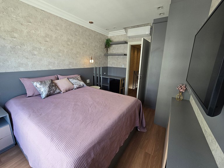 Apartamento duplex com 4 suítes!