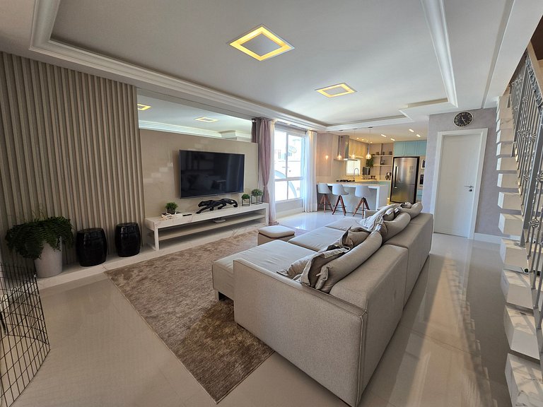 Apartamento duplex com 4 suítes!