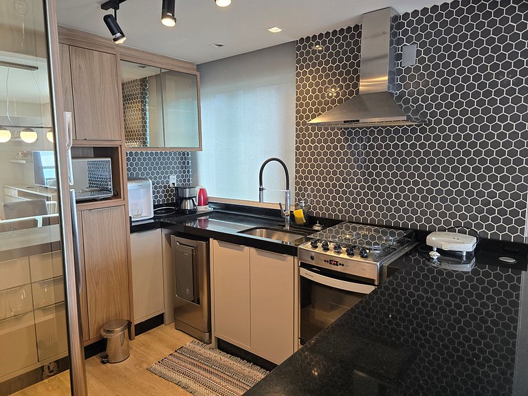 Pé na AREIA de luxo em Itapema!