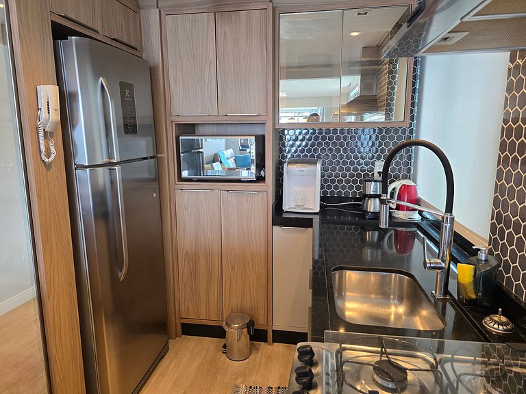 Pé na AREIA de luxo em Itapema!