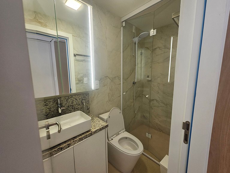 Apartamento amplo, moderno e aconchegante!