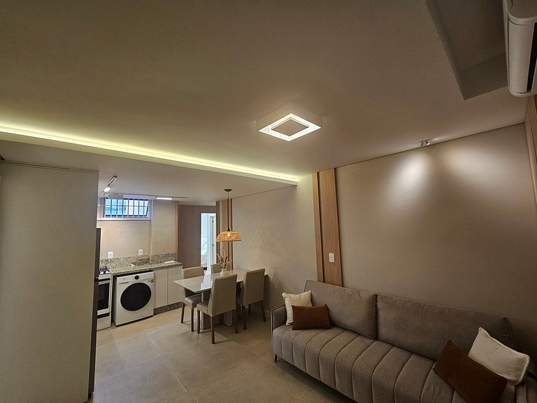 Apartamento amplo, moderno e aconchegante!