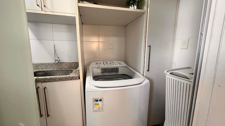 Apartamento amplo, moderno e aconchegante