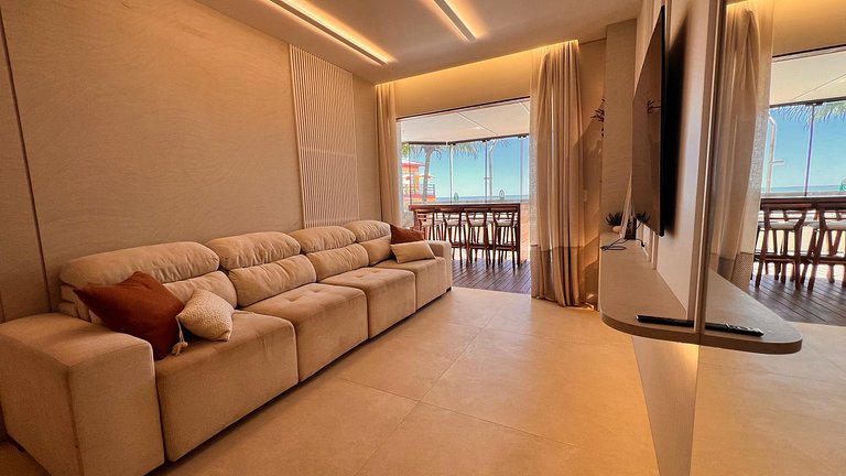 Apartamento espaçoso, moderno e acolhedor