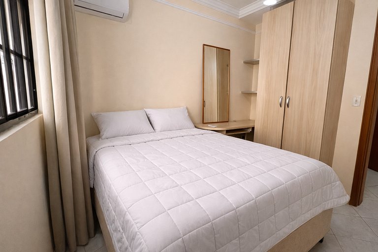 Apartamento espaçoso, moderno e acolhedor