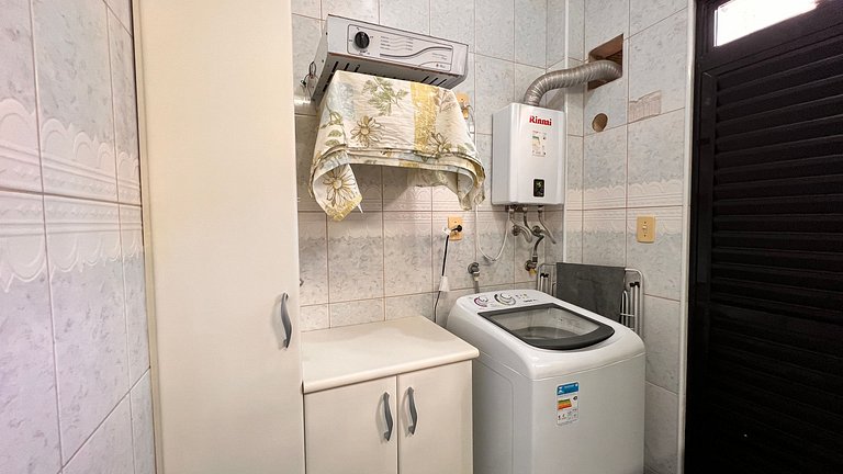 Apartamento espaçoso, moderno e acolhedor