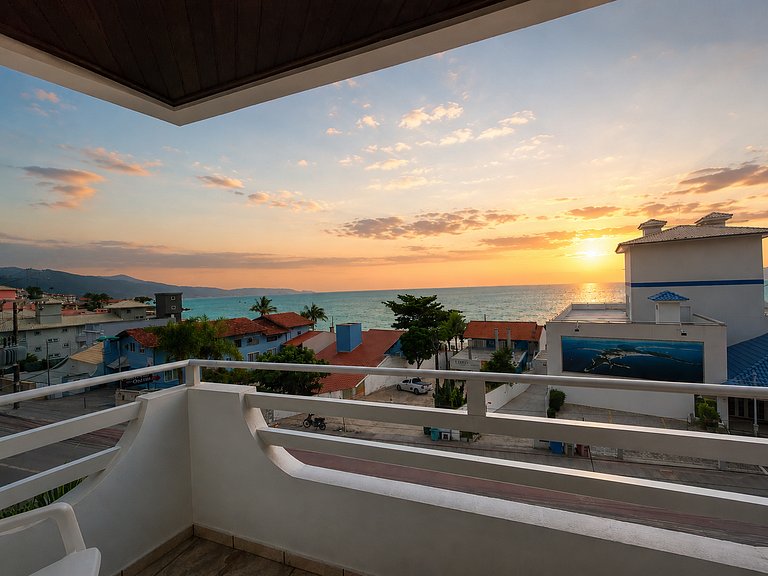 Apartamento 202 com vista privilegiada para o mar