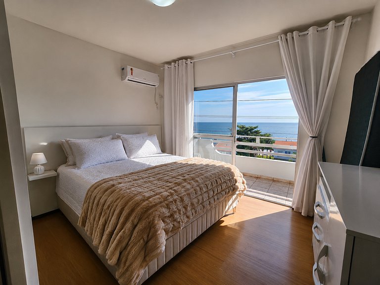 Apartamento 202 com vista privilegiada para o mar