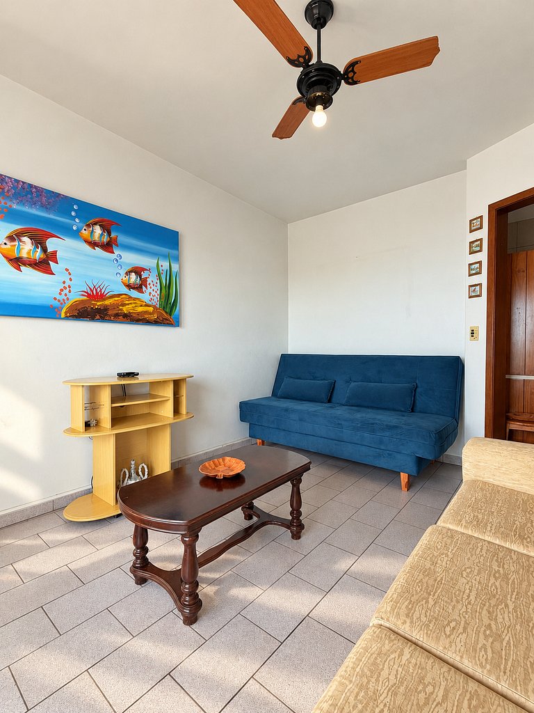 Apartamento 102 com linda vista mar