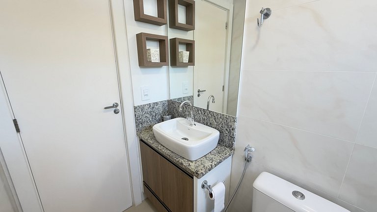 Apartamento 105 com piscina próximo à praia