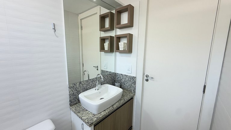 Apartamento 105 com piscina próximo à praia