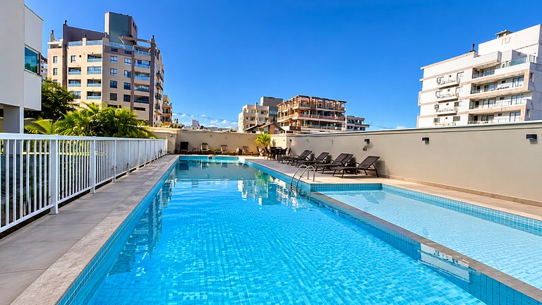 Apartamento 105 com piscina próximo à praia